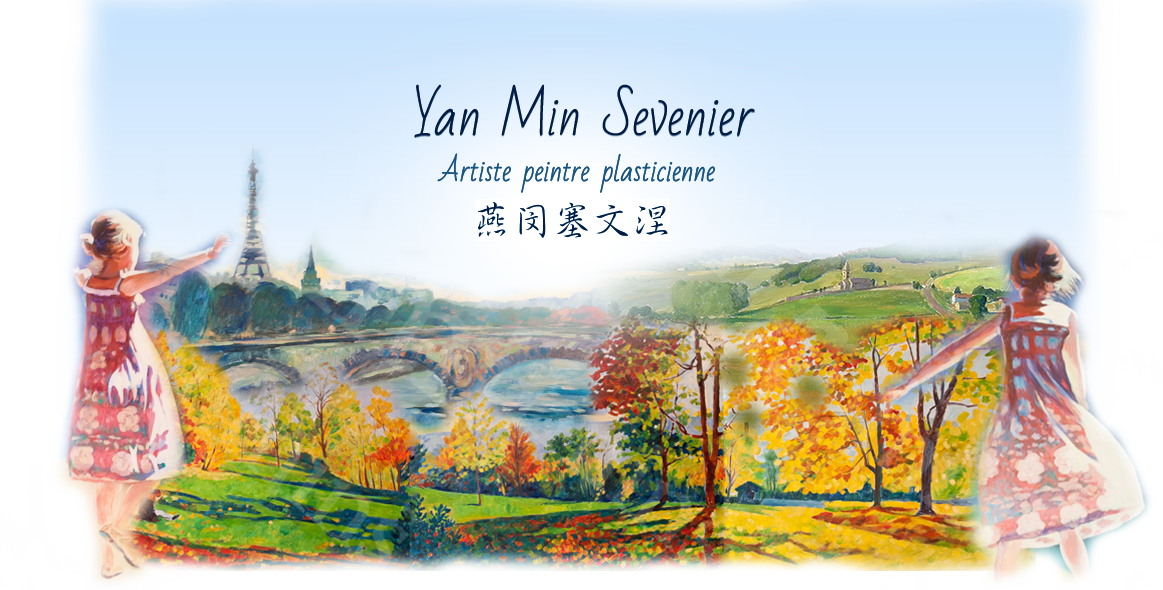 Yan Min Sevenier, artiste peintre plasticienne